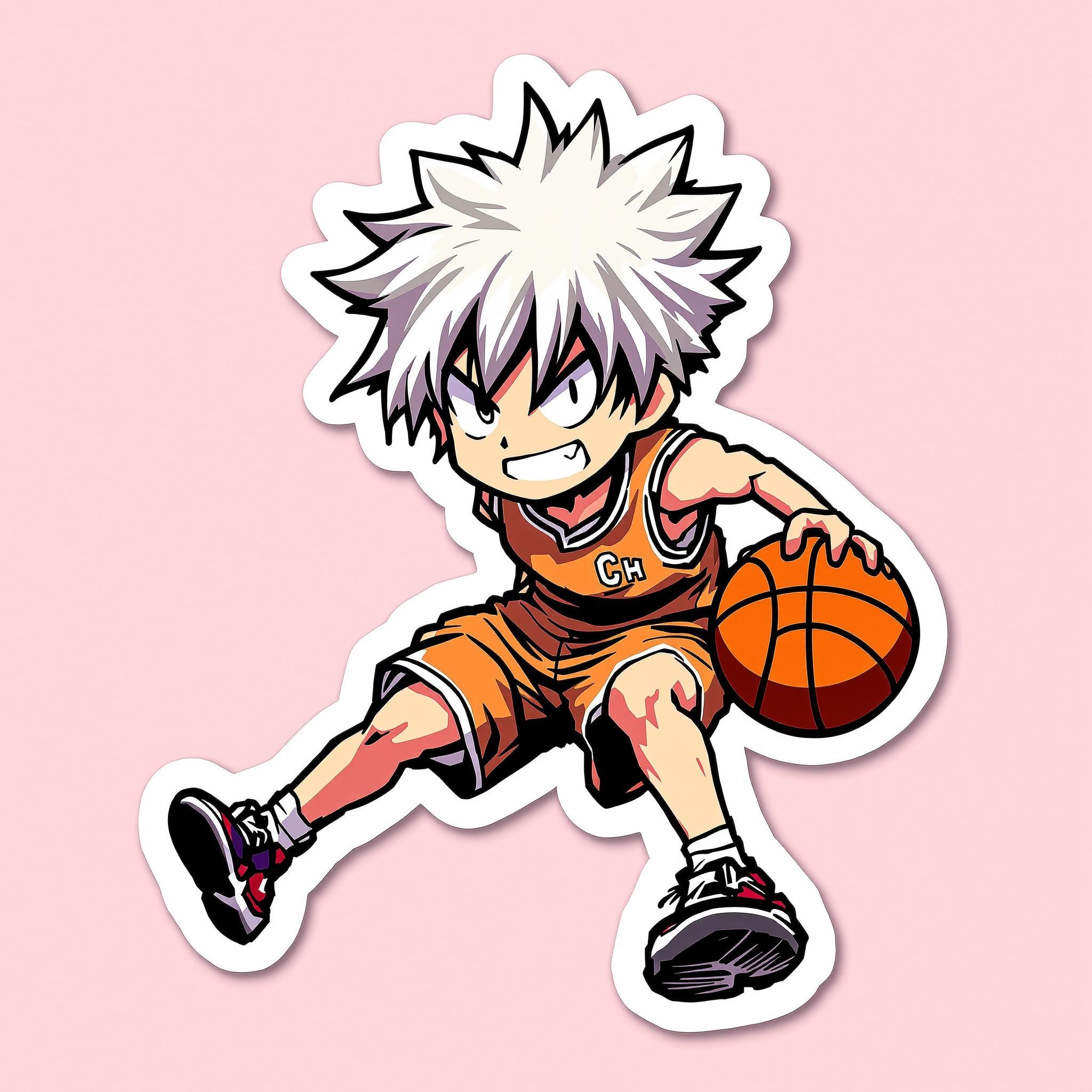 basketball ai sticker